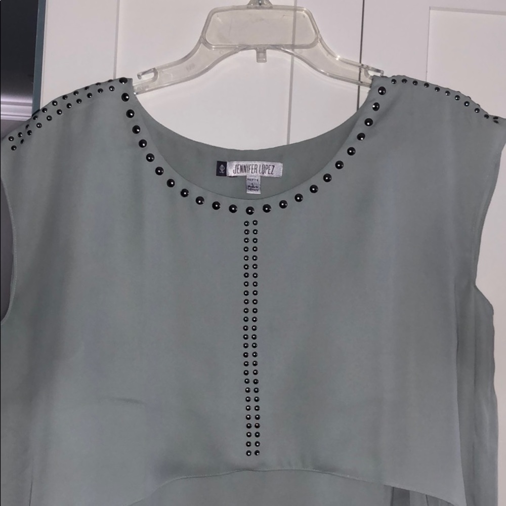 Jennifer Lopez studded blouse